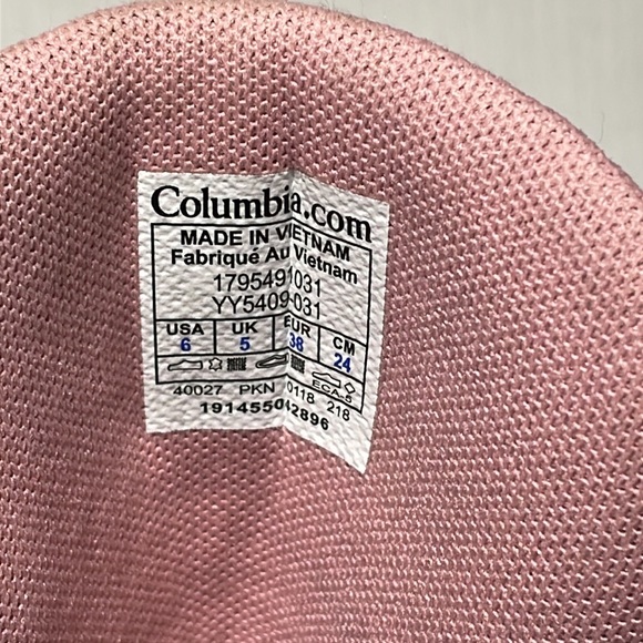 Columbia snow parkers peak boots girls US6 - Picture 6 of 8